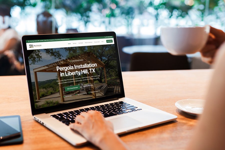 Hill Country Patio Pros — website design by CODEX BizOps